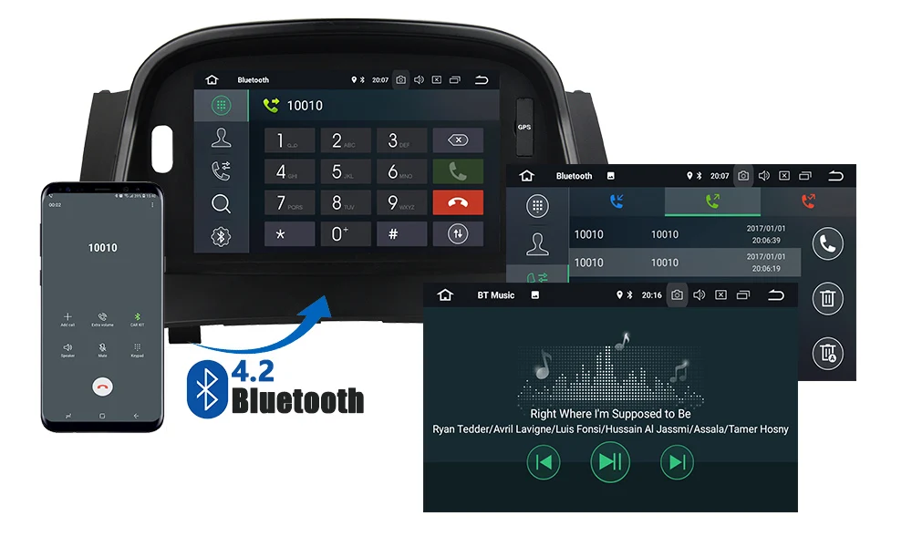 Discount Belsee for Renault Megane 2 Fluence 2004-2009 Android 9.0 4GB 8 Core Car Radio Stereo GPS Head Unit Autoradio Multimedia Player 6