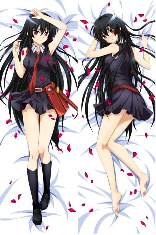 Akame ga Kill! Akame Dakimakura Hugging Body Pillow Cover 5 Japan Anime Hestia Danmachi Otaku Hugging Body Pillow Case Cover G29