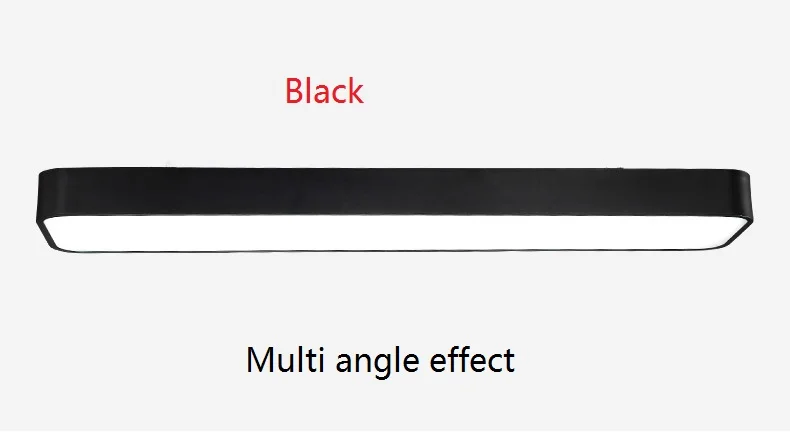 Современный упрощенный светодиодный алюминиевый прямоугольный Балконный проходной светильник для спальни Кабинета офисный потолочный светильник