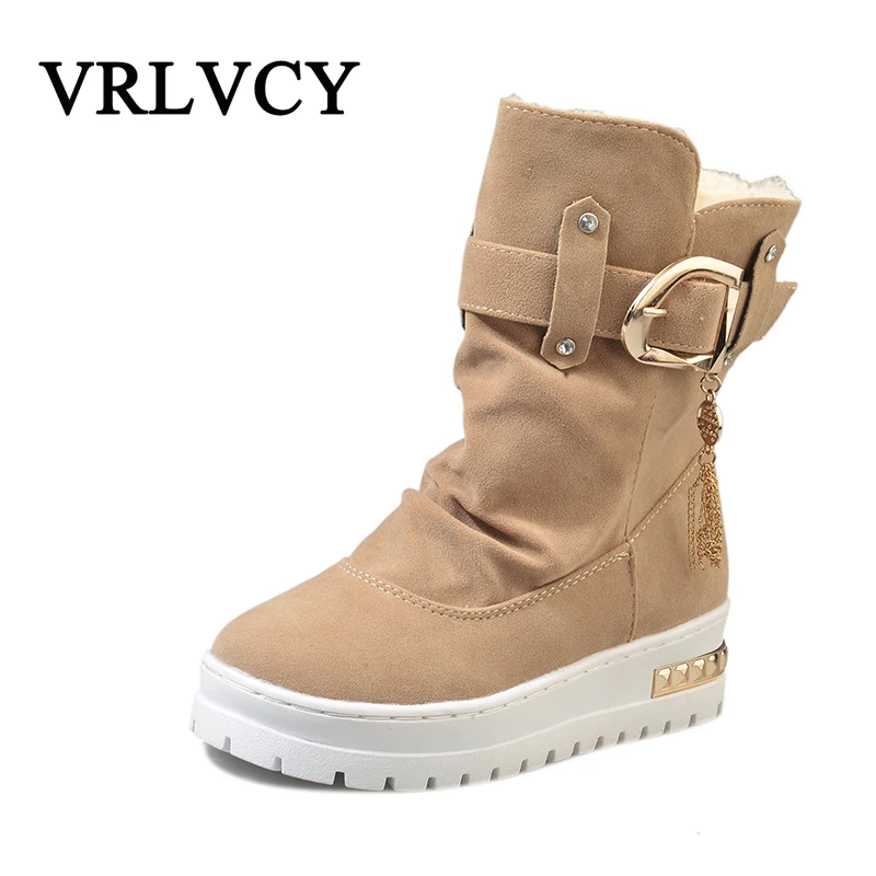 

Winter cotton shoes in the tube snow boots warm cute tide fan translucent rhinestone fashion women's shoes warm plush lining