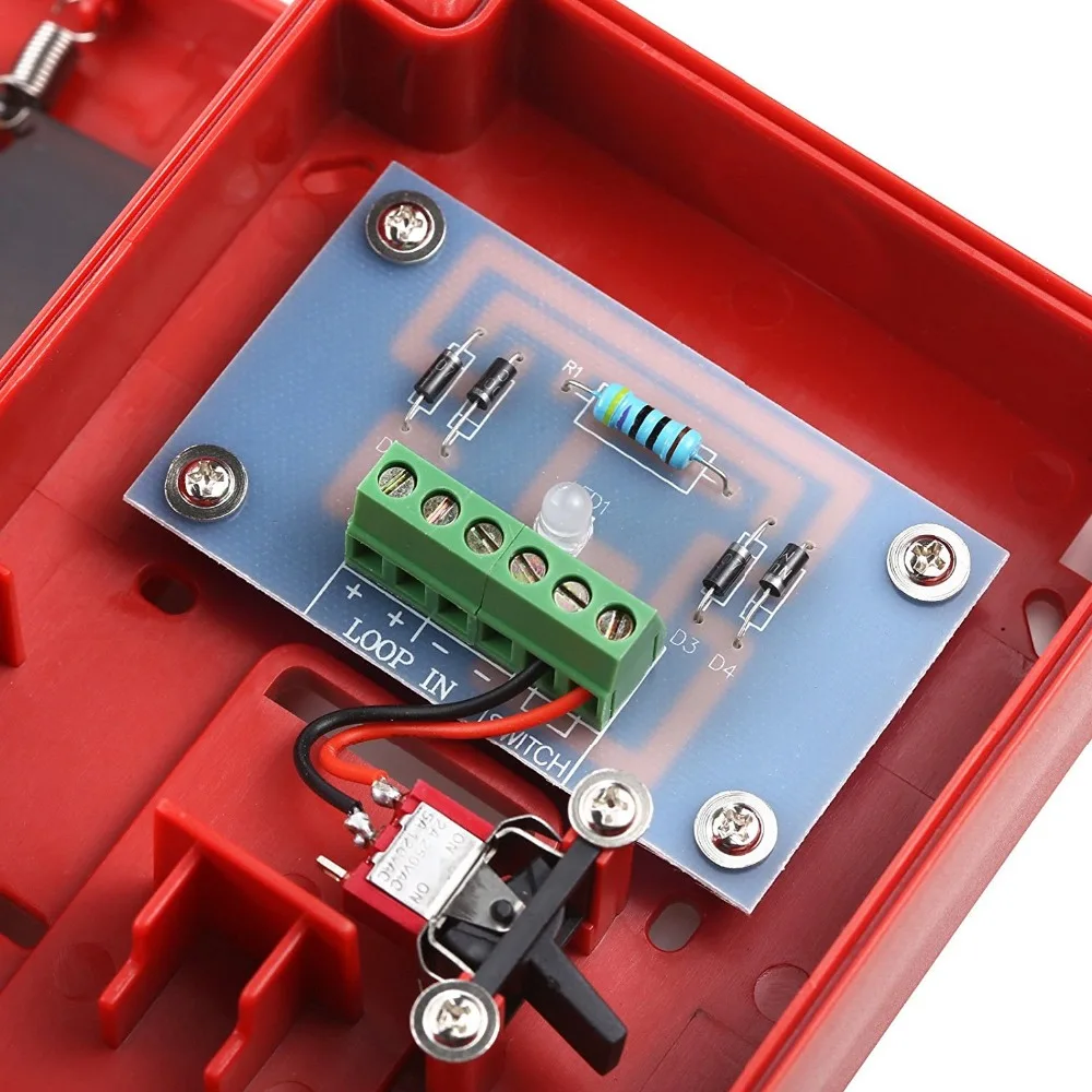 9-28VDC обычный ручной вызов точки сброса огня нажмите в тянуть вниз Аварийная сигнализация кнопка переключатель