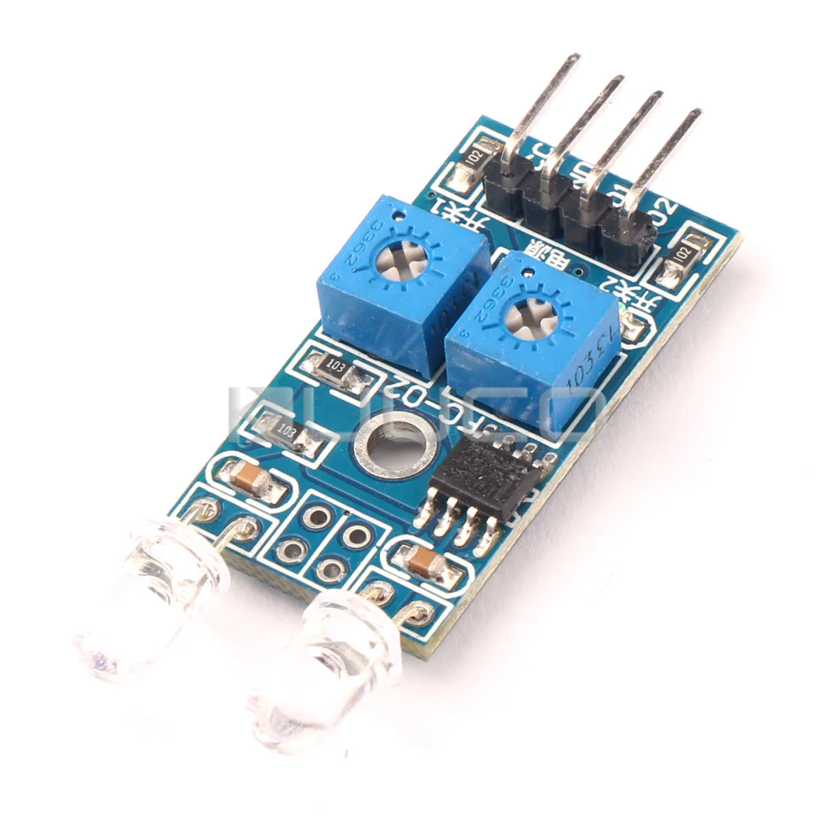

Light Intensity Detection Sensor Module Switch module DC3.3V~12V Dual-way Brightness Detector Light control switch