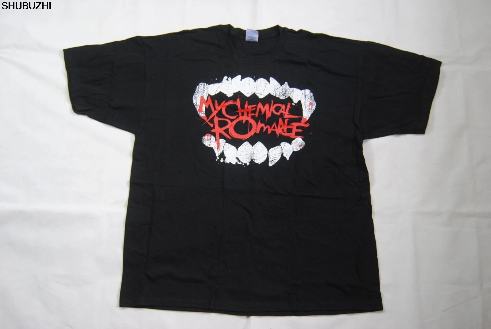 

MY CHEMICAL ROMANCE TEETH WRECKAGE WE RISE T SHIRT NEW OFFICIAL MCR THREE CHEERS sbz1300
