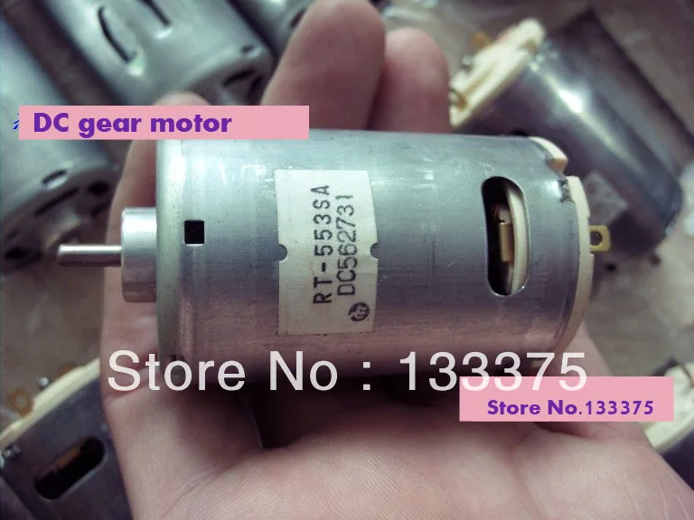 Rt-553sa 220 В 21000 об./мин. DC мотор-редуктор 2 шт. / lot вибрации двигатель | Обустройство