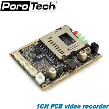 10 шт 1CH Мини HD xbox плата dvr pcb до D1 безопаностью цифрового видео Регистраторы Поддержка SD картой памяти на 32 Гб OEM