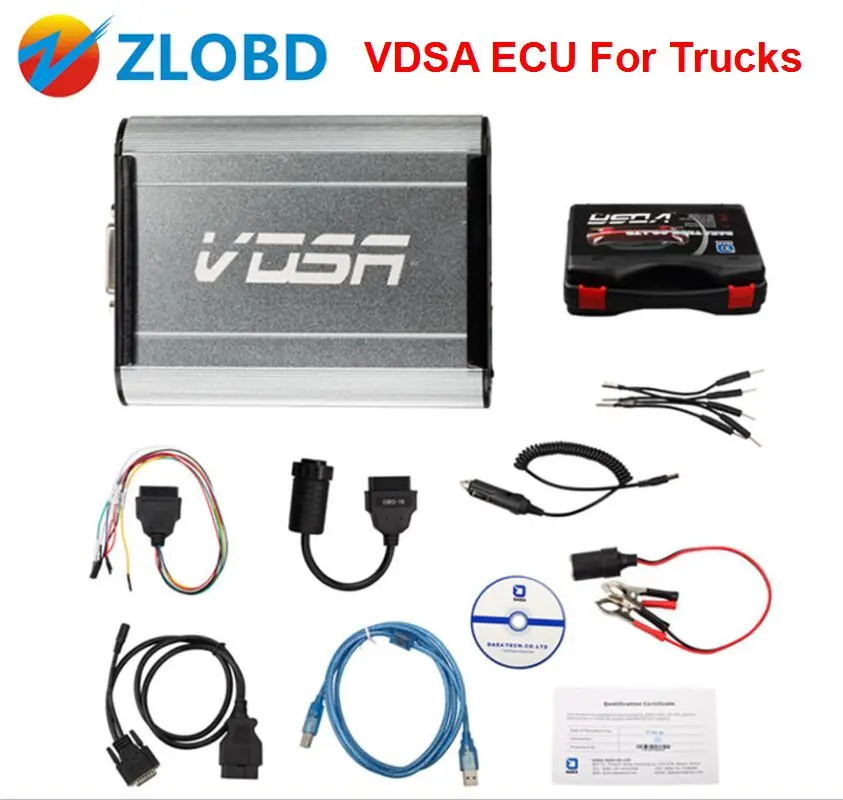 

2017 newest DHL free VDSA-HD ECU Top Selling VDSA Diesel ECU Flashing Tool HDECU Truck Diagnosis auto scanner VDSA HD ECU Sale