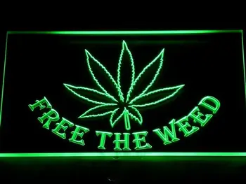 

404 Free the Weed High Life LED Light Sign