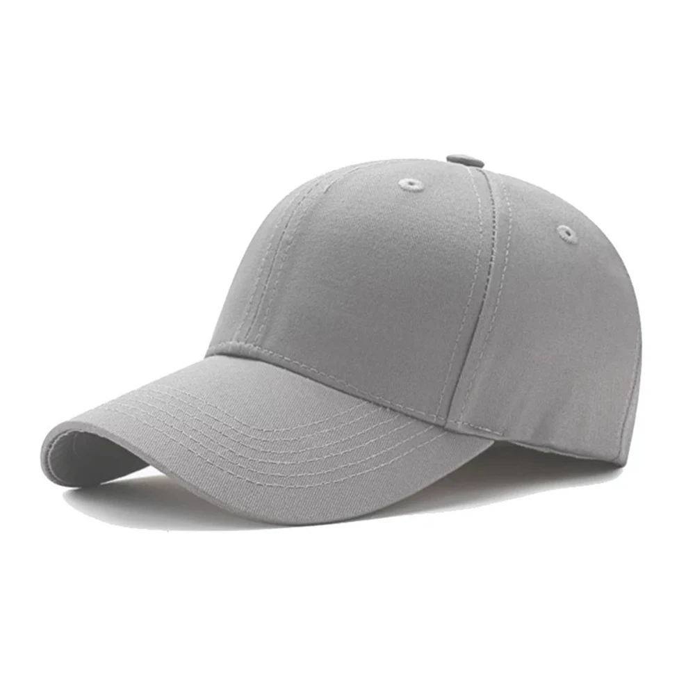 Модные однотонная шапка кепки 8 цветов Один размер Бейсбол шляпа солнцезащитный крем шапки кепки с козырьком крюк и петля застежка повседневное шляпа подходит