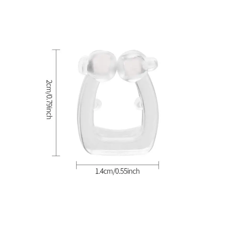 Силиконовый Магнитный чехол против храпа, зажим для носа, футляр для сна, защита от апноэ, ночное устройство с чехлом