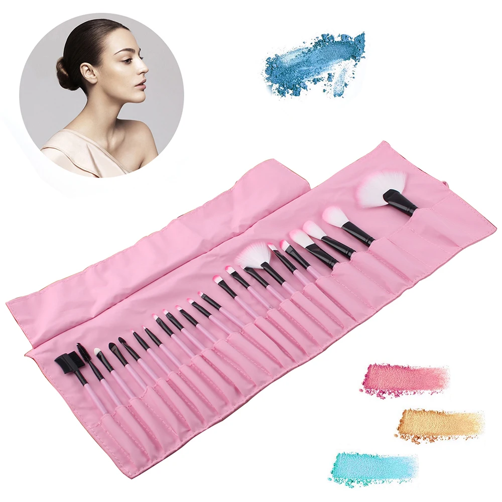 5 Sets 22 Pcs Makeup Brushes Tools Women Professional Tools Kit for Makeup Beginners Daily Make-up Kit + Bag Pinceaux Maquillage (14)
