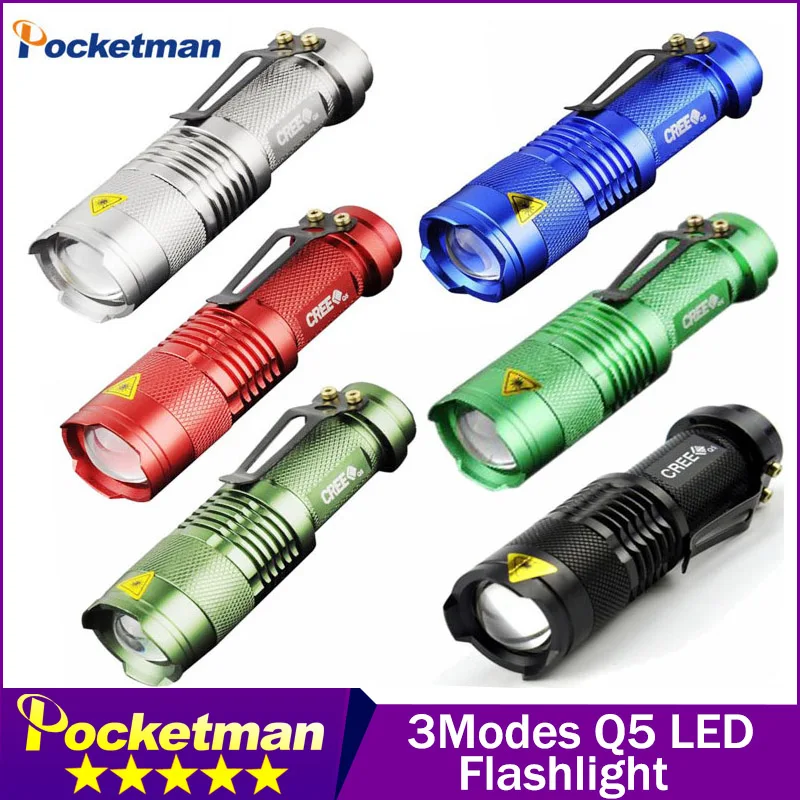 CREE flashlight tactical Q5 powerful led flashlight linternas luzes light torch zaklamp taschenlampe torcia mini lanterna 14500