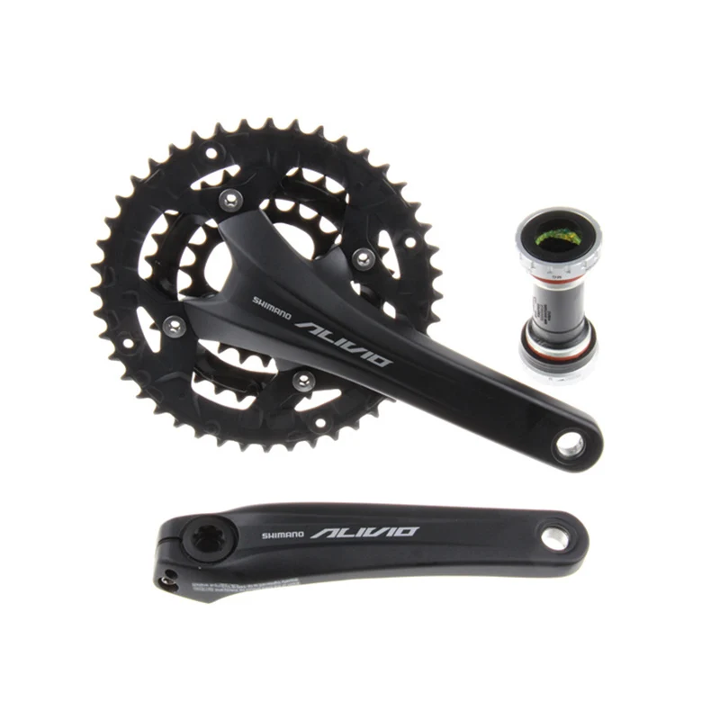 shimano 9 speed triple chainset