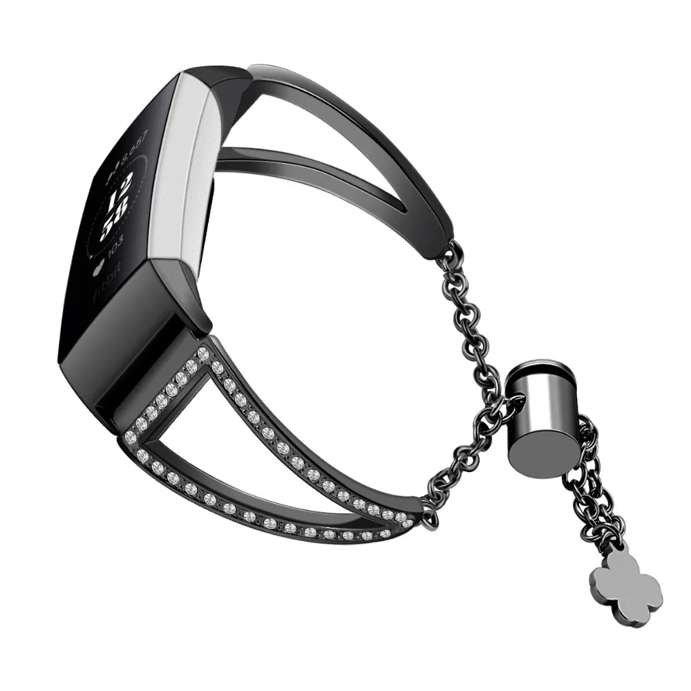 Высокое качество для Fitbit Charge 3 ремешка из нержавеющей стали наручные полосы заряд 3 браслет ремешок для Fitbit Charge 3 Wirstband ремень
