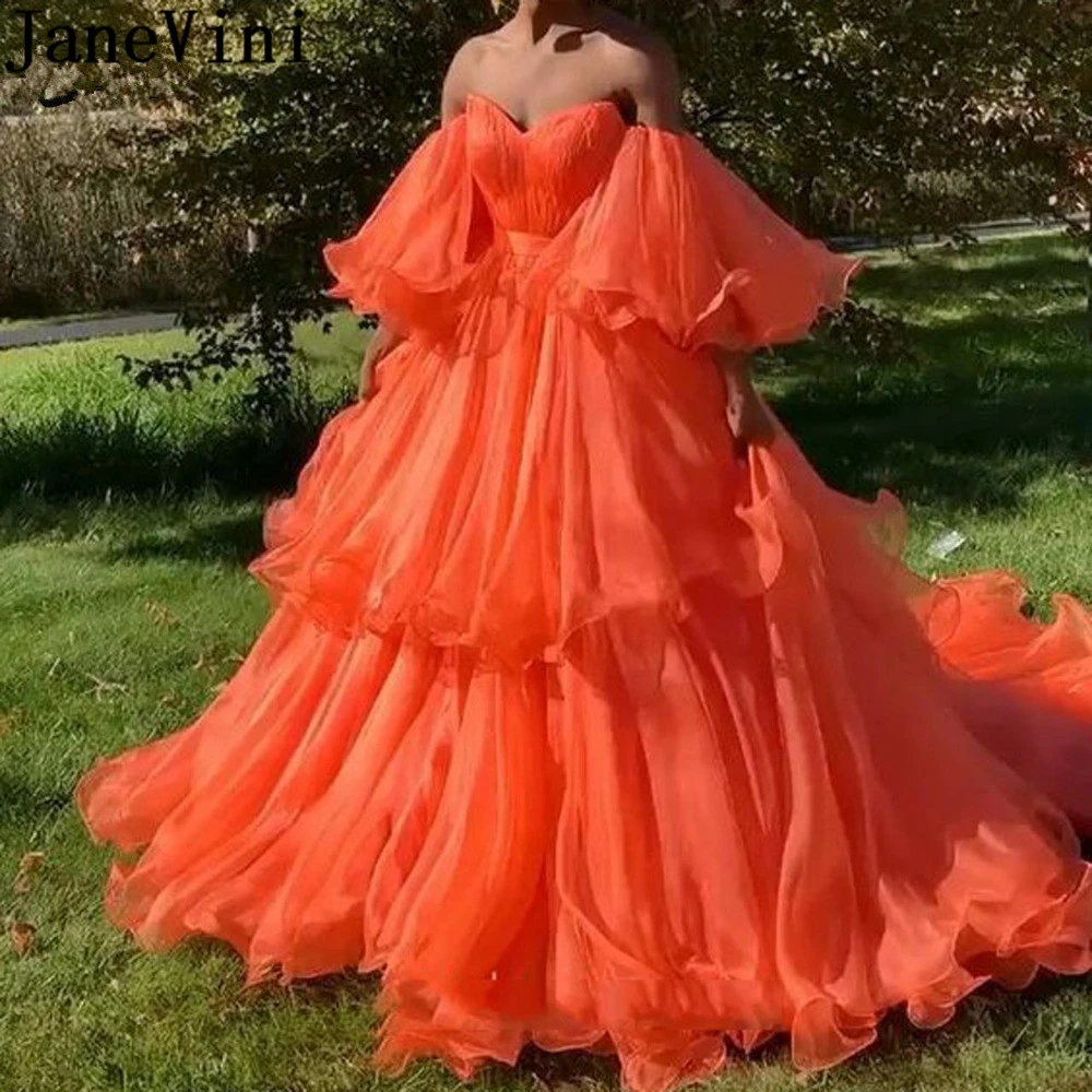 Plus Size Orange Formal Dress Dresses Images 2022
