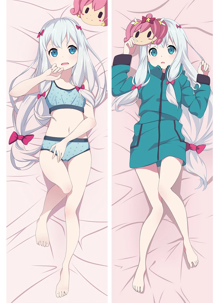 Eromanga Sensei Izumi Sagiri Hugging Body Pillow Cover Cases  Bedding Pillowcase  74039  (2)