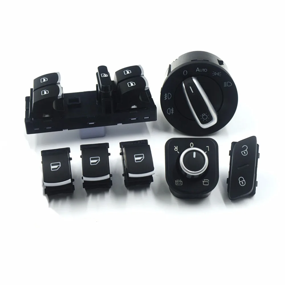 Переключатель дверного замка на окно фары для VW Jetta Golf MK5 6 IV Tiguan 5ND959565A 5ND941431B 5K4 959 857