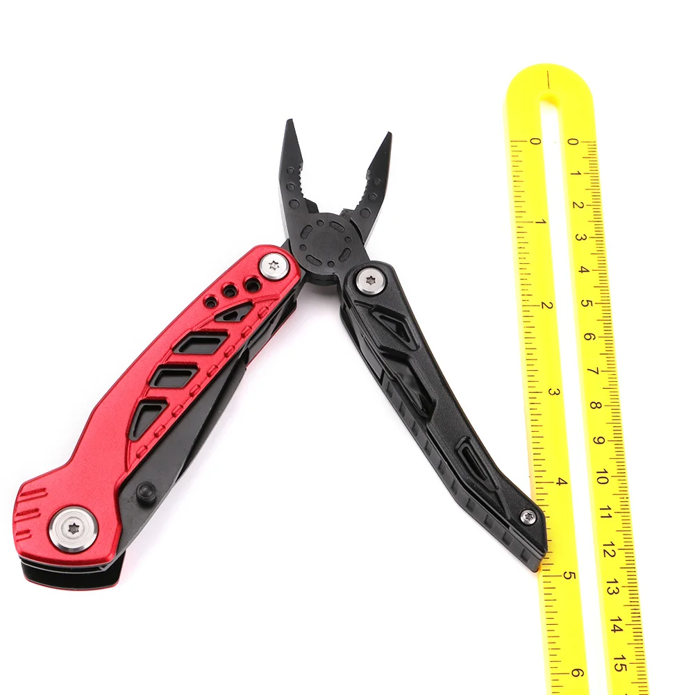 Multitool Pliers, Multi-Purpose Folding Knives Keychain Pliers for Outdoor Survival Camping Hiking Emergency Hand Tool