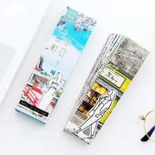30 шт./упак. kawaii креативные маленькие дни студенческие канцелярские принадлежности бумажная Закладка с картинками рекламные подарочные канцелярские товары Закладка