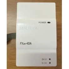 FX2N-4DA аналоговый выходной модуль 4-20MA 24VDC 12BIT 4 точки FX2N4DA PLC программируемый контроллер в коробке