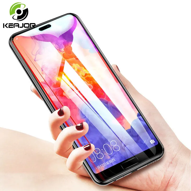 

Screen Protector For Huawei P20 Lite Tempred Glass 9H Full Cover Screen Glass Guard For Huawei P20 Pro Tempered Glass Film