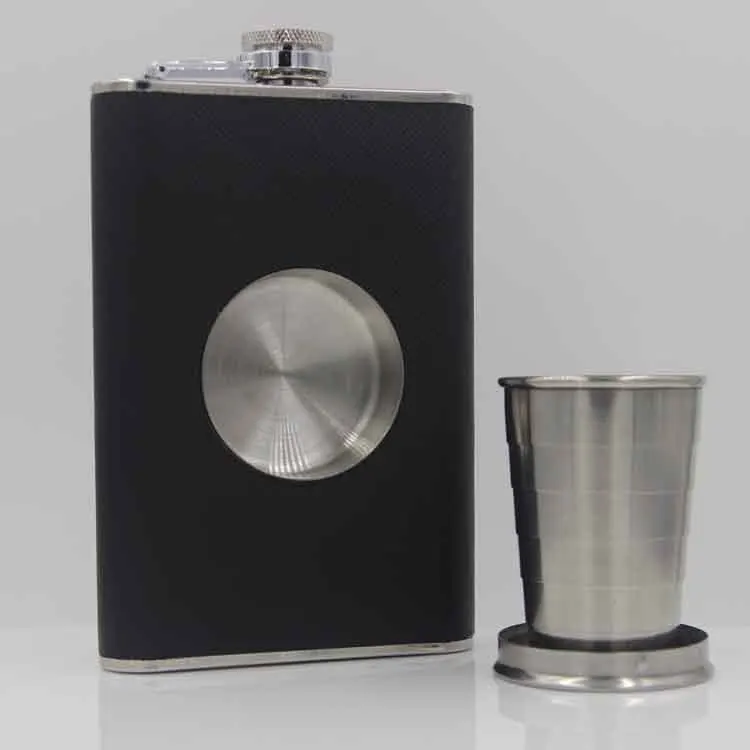 

50PCS stainless steel shot flask set of 8oz ,BLACK or Brown color
