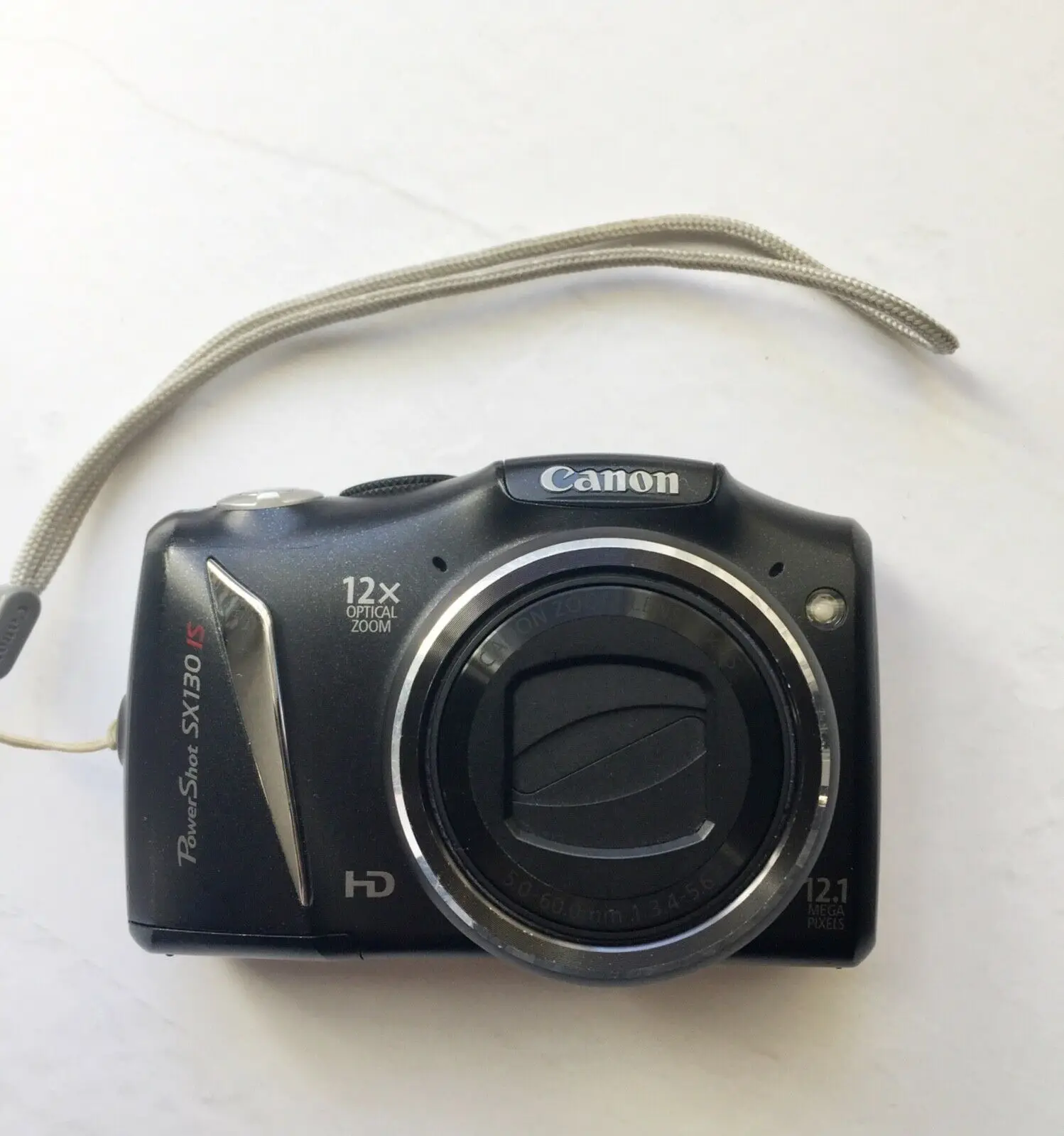 Б/у цифровая камера CANON POWERSHOT SX130 IS 12.1MP цифровой 12x оптический зум+ карта памяти 8 Гб полностью протестирована