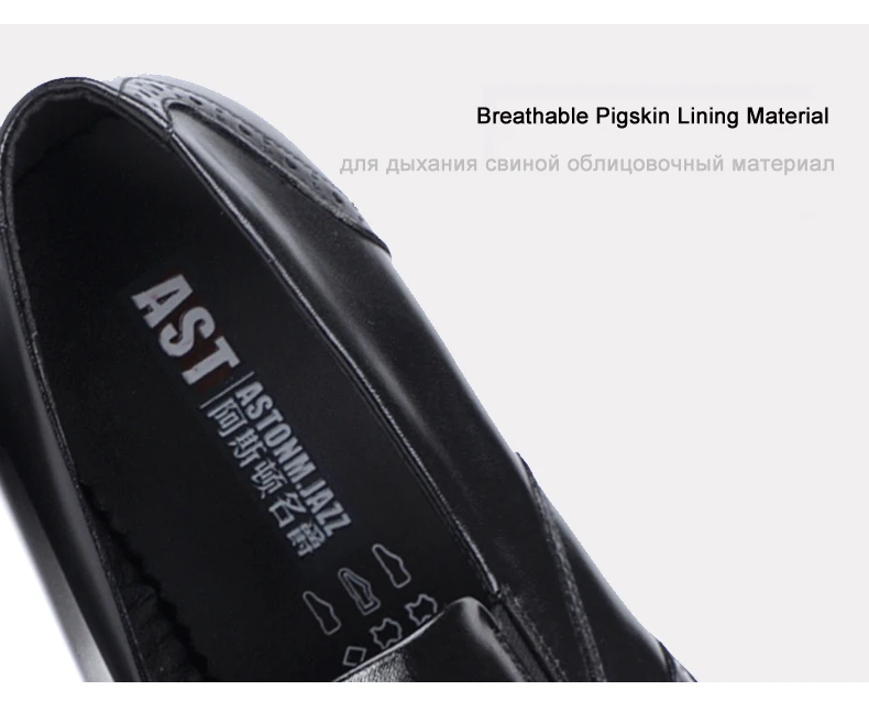 Men's Leather Casual Shoes' Men Loafer Casual Shoes Flats Men Loafers Genuine Leather Driving mocasines Boat Shoes Leather  (8)