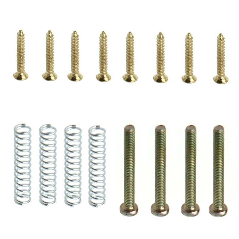1 комплект винтов и пружин для гитары|guitar parts|humbucker pickuppickup screws |