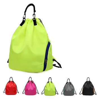 

Drawstring Backpack Waterproof Storage Pouch Unisex Bags Sport Travel Beam Pocket Swimming Fitness Yoga Dance Training Package