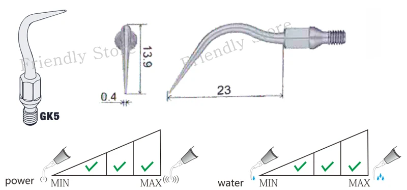 Dentista Produtos 3 шт. GK5 многофункциональным Scaler СОВЕТ Для KAVO и SIRONA воздуха скейлер Для удаления зубного камня и бактериальных lasue