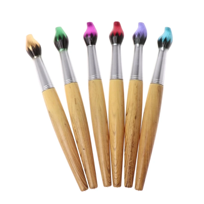 

1Pc Creative Ballpoint Pen Cute Wooden Ballpoint Pen Creative Ball Pens For Kids Writing Students School