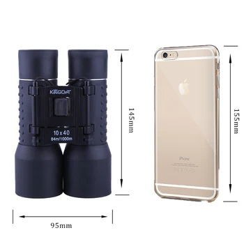 

KINGOPT long range Optics lens powerful 10x40 night vision Binoculars Field Glasses for Hunting Traveling and watch bird