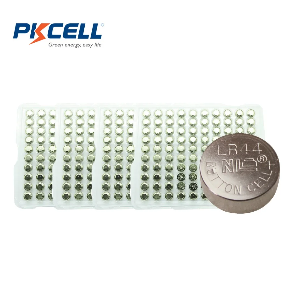 400 шт./лот PKCELL AG13 1,5 V Батарея 1166A L1154 RW82 RW42 SR1154 SP76 A76 AG 13 щелочные батареи