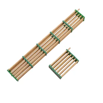 

4 pcs Beekeeping Tools Plastic And Wood Mixed Queen King Cage One Section And Fives Sections Apiary Beekeeping Supplies