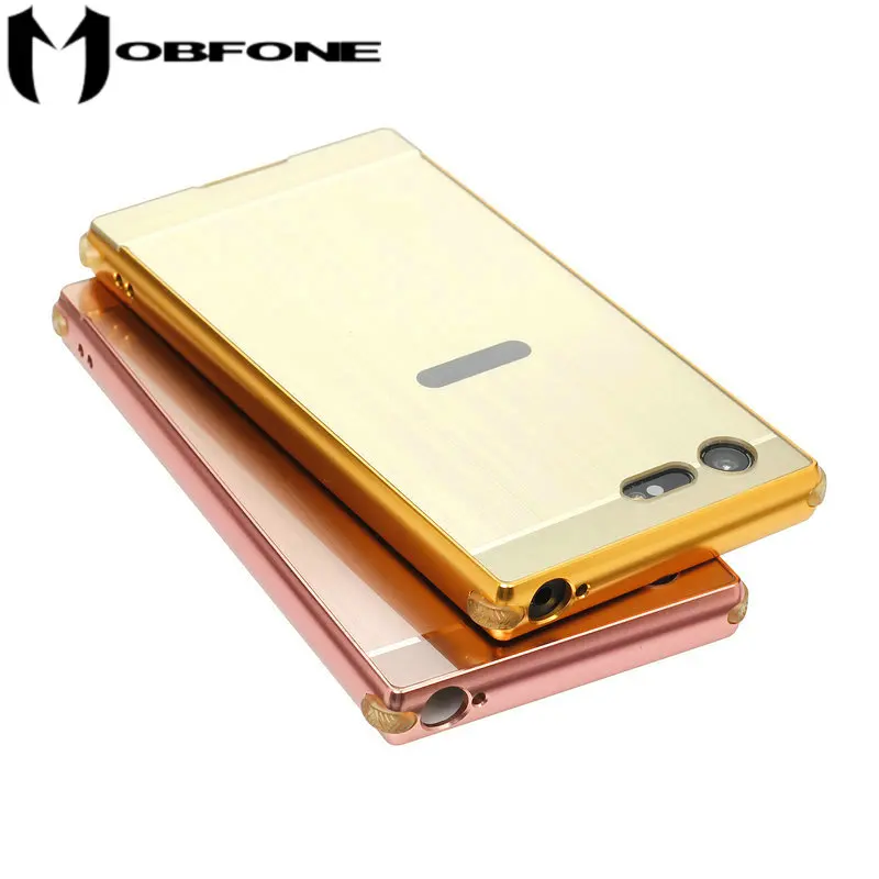 Роскошный Матовый металлический каркас бампер для sony Xperia X Compact F5321 4 6
