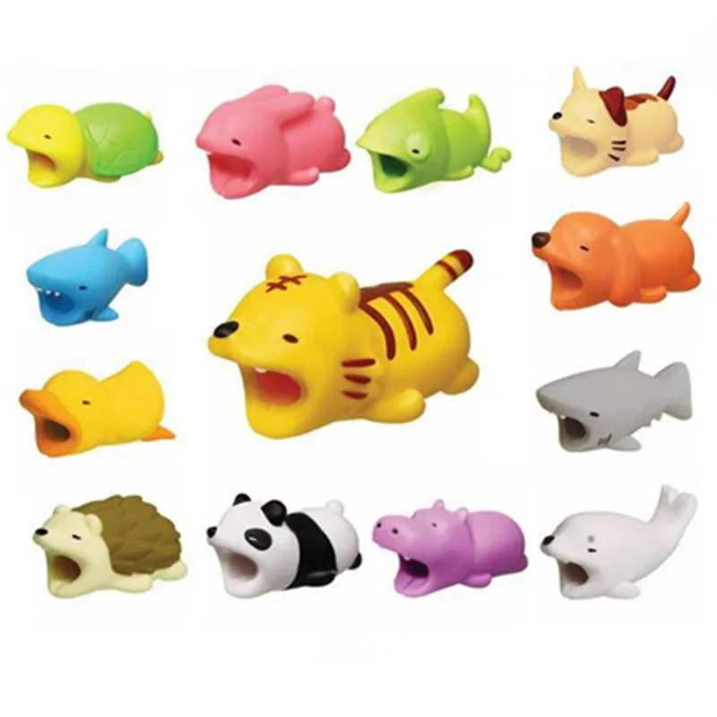 

1 cable bite cable protector dog cat animal iphone shark bite phone connector accessory organizer multiple options