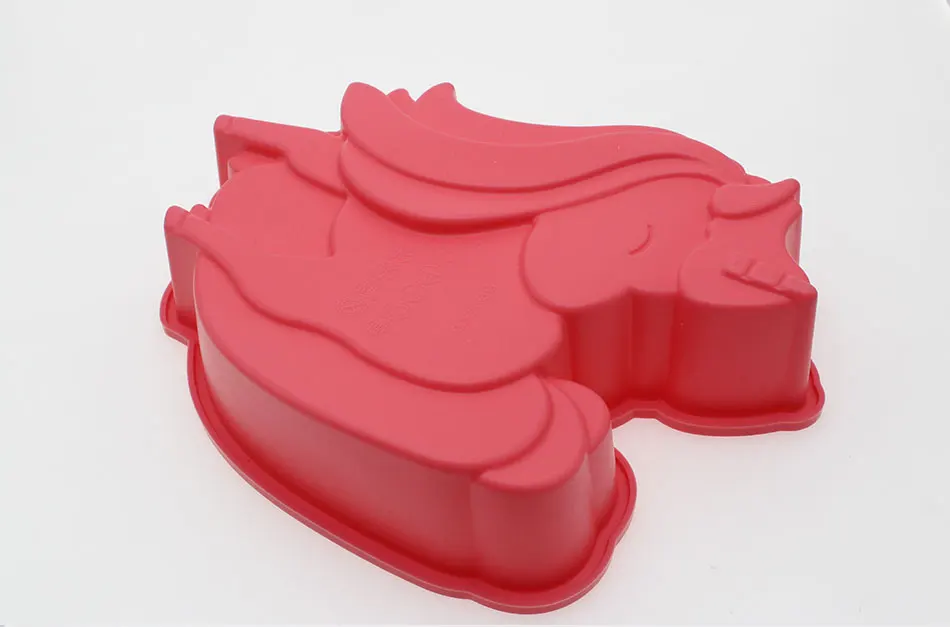 CAKEHOUD мультфильм 3D в форме единорога силиконовая форма для печенья шоколада для пудинга, конфет пресс-форм украшения для выпечки Инструменты