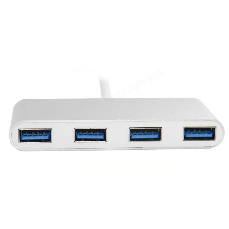 Usb 3,1 Тип с разъемами типа C и Usb 3,0 4 Порты и разъёмы Hub адаптер Usb-C Алюминий