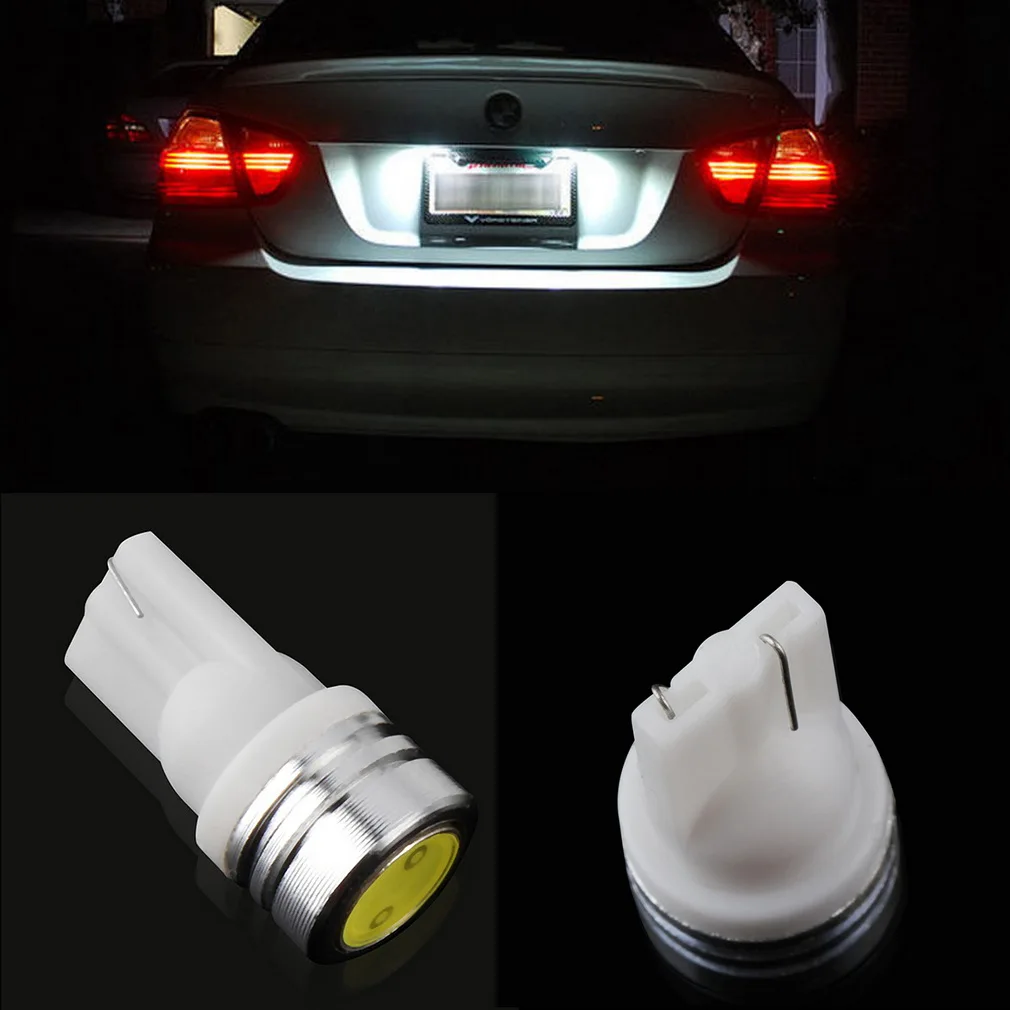 

Universal 1W 2X T10 Xenon LED Side Wedge Tail Light Bulb 2825 194 168 W5W auto car led lamp corner parking light hot selling