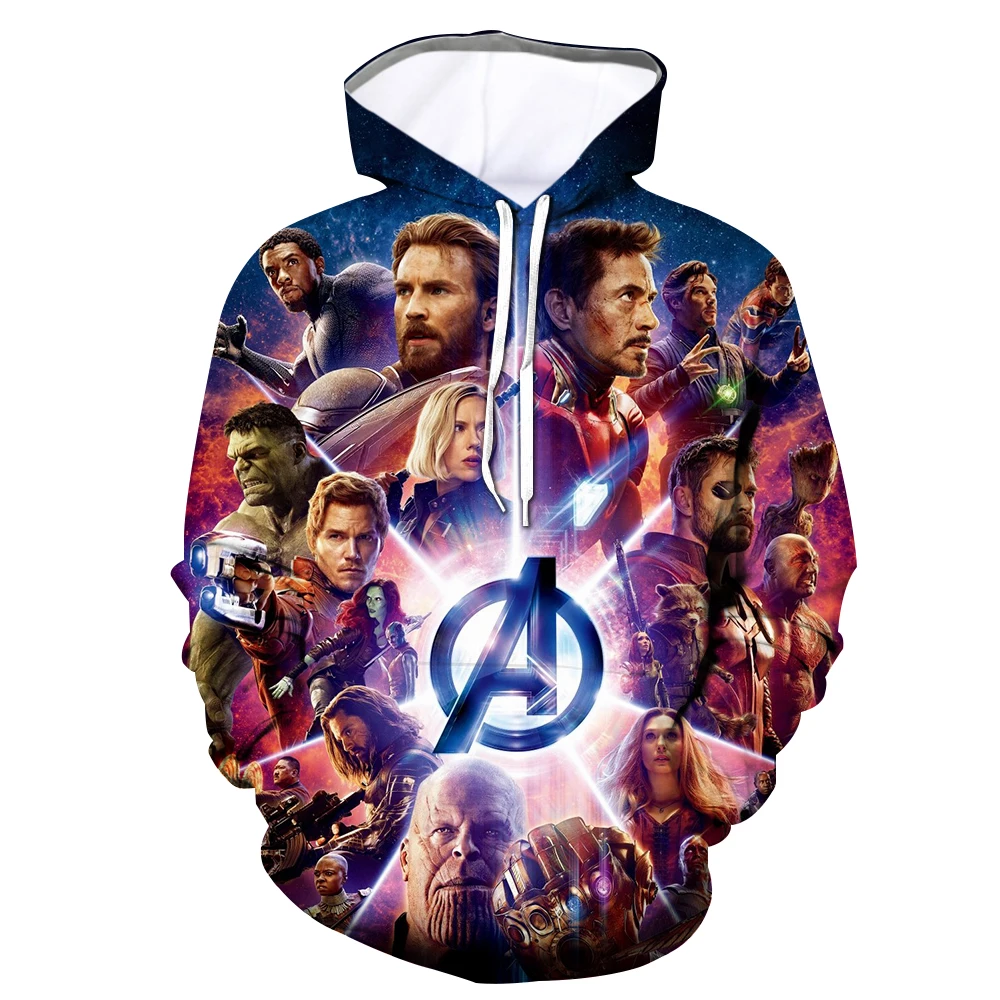 Advanced Tech Costumes Avengers End Game Hood Superhero Hoodies Hoodie Cosplay Avengers Endgame Quantum Realm Sweatshirt Jacket