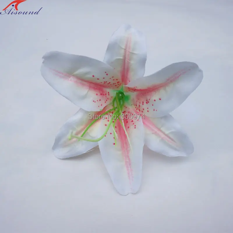 pink white lily for wedding
