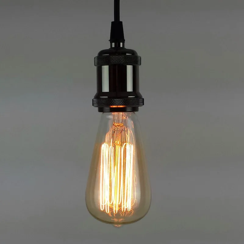Pendant Light E27 Lamp Holder for 110V 220V Led/Incandescent Edison