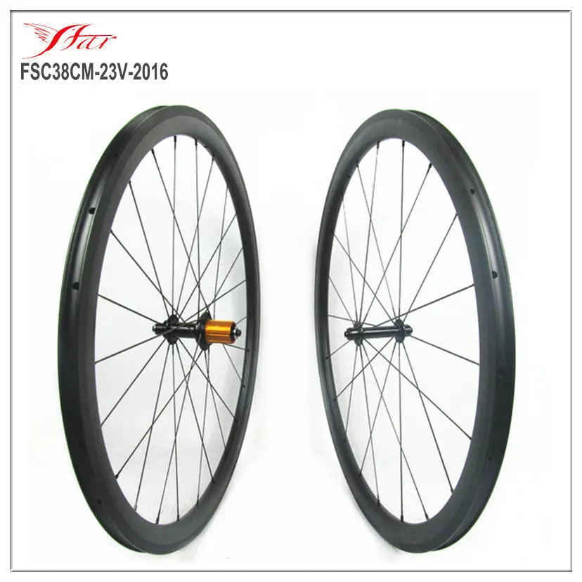 V aero shape light weight wheels EDhub 23mm wide road wheelset 38mm 50mm bicycle carbon wheels