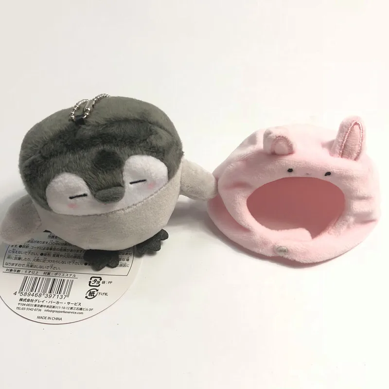 Милый мультфильм аниме Peluche плюшевые игрушки мягкие животные мягкие игрушки Brinquedos Kawaii положительный Пингвин кулон для девочек подарок