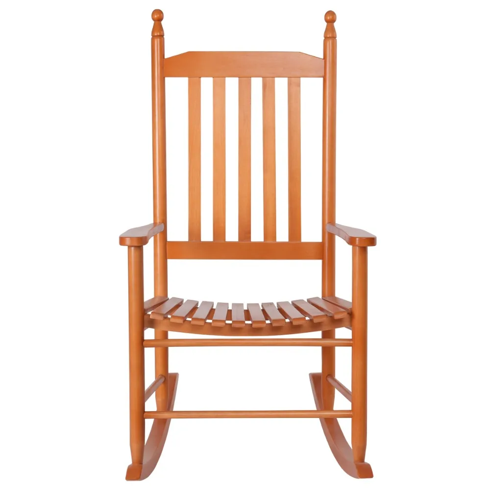 

Mecedora de Madera Mecedora Individual Madera de Abeto Blanco 61,5x84x114cm HW56354WA