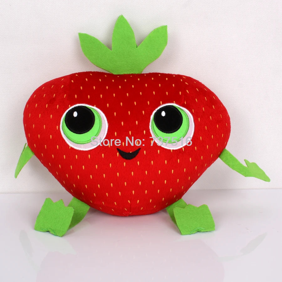 Berry Cloudy with a Chance of Meatballs  Strawberry Plush Toy Stuffed Doll 7 In