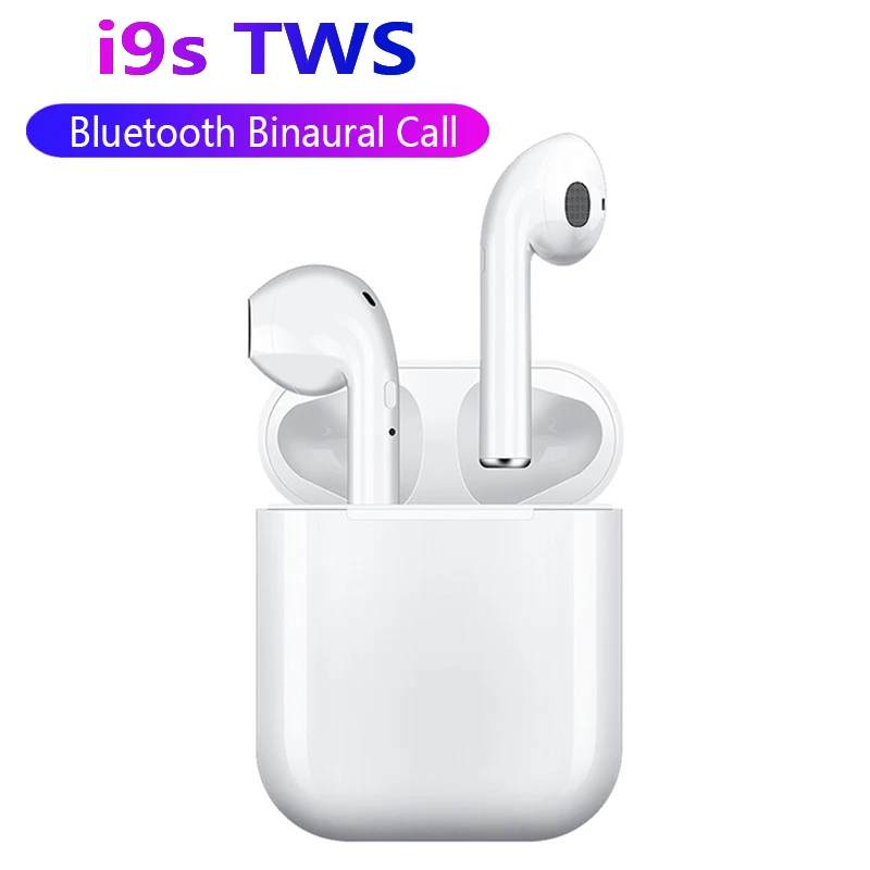 

New i9S TWS Wireless Earphone Portable 5.0 Bluetooth Headset Invisible Earbud for all smart phone PK i7 Bluetooth Earphones