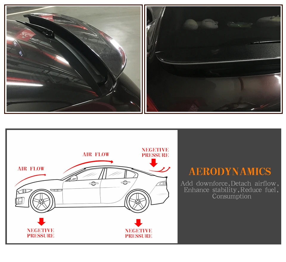 Задний багажник из углеродного волокна для Porsche Panamera- спойлер крыло автомобиля Тюнинг Запчасти