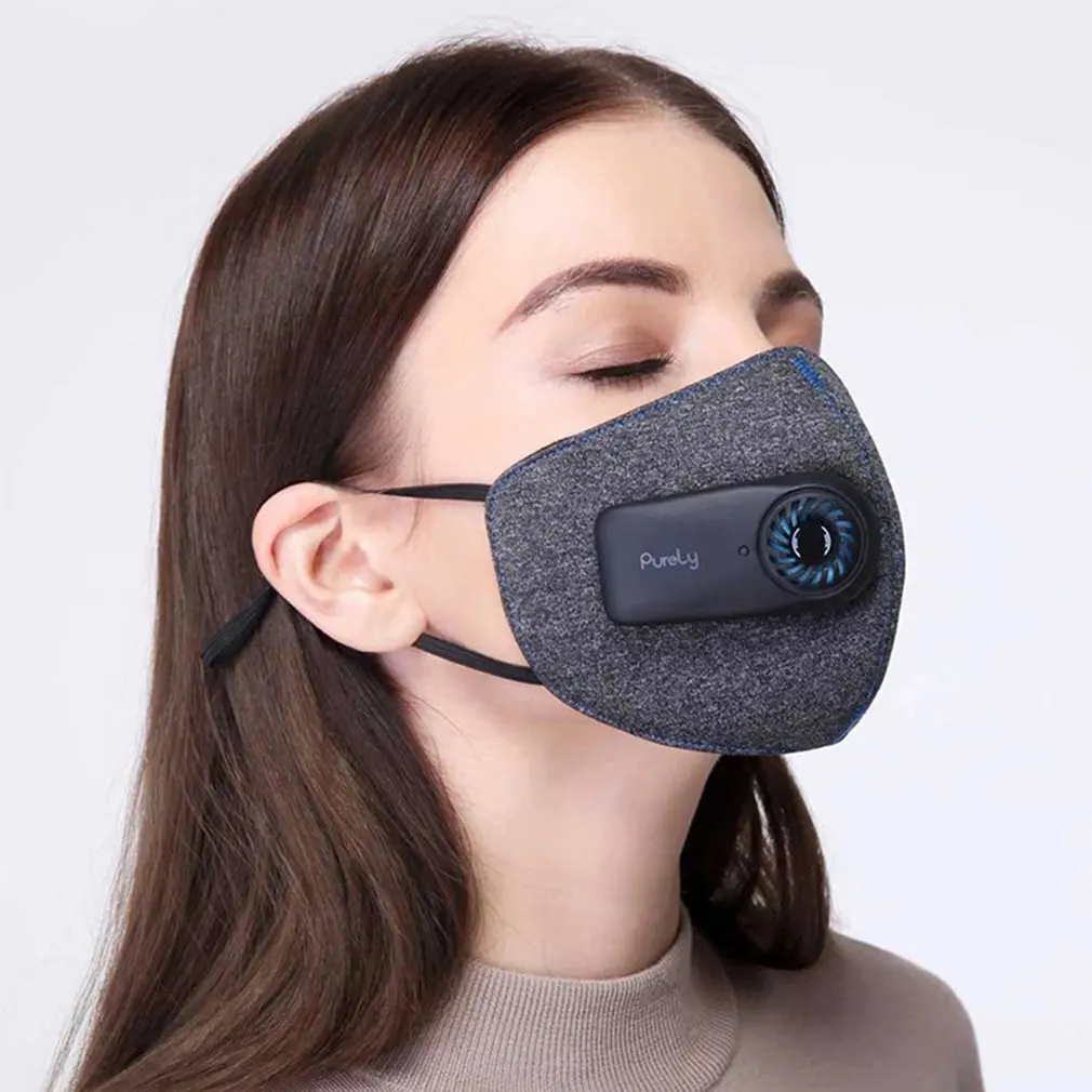 Xiaomi чисто анти-загрязнения воздуха спортивная маска с PM2.5 550 мАч перезаряжаемый фильтр Трехмерная структура отличная Очистка