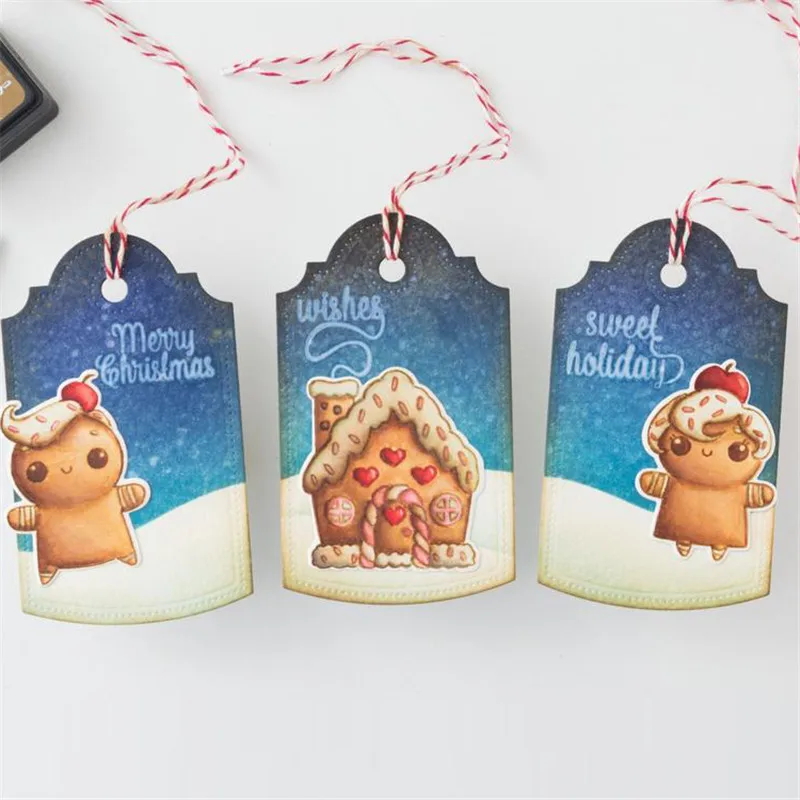 

GJCrafts Dotted Shaker Tag Metal Cutting Dies New 2019 for Craft Dies Scrapbooking DIY Card Making Album Stencils Die Cut Decor